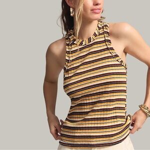 Anthropologie Pilcro Striped Tank Top